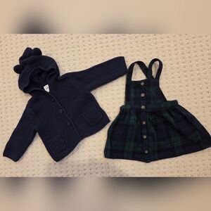 GAP Navy Knit Cardigan